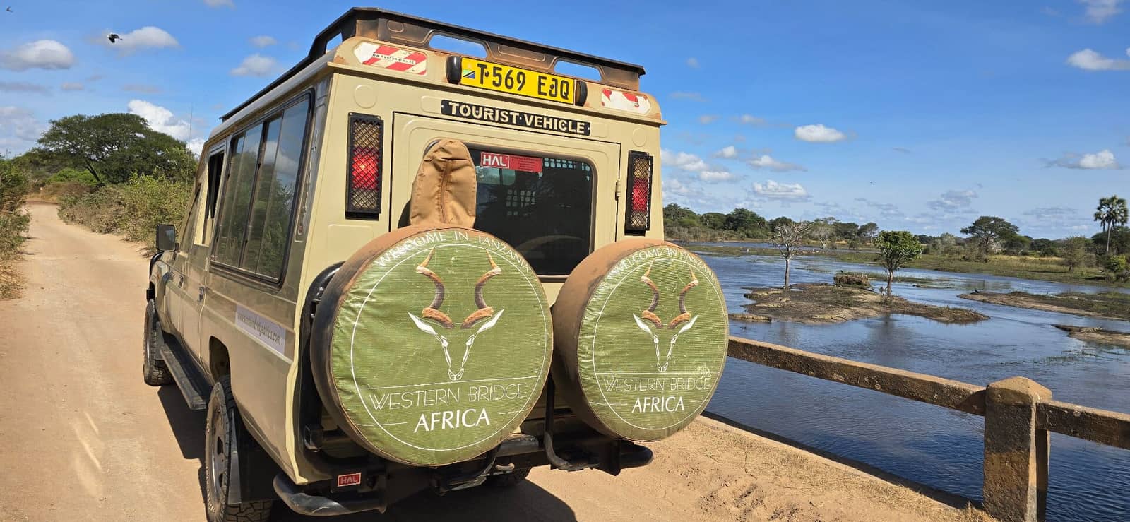 The Western Bridge Africa team on location in Tanzania